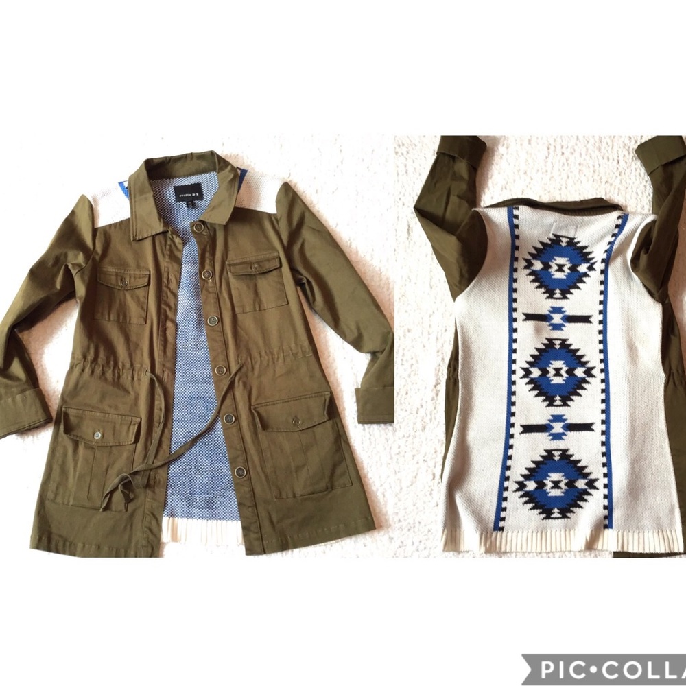Evette & K tribal print Jacket